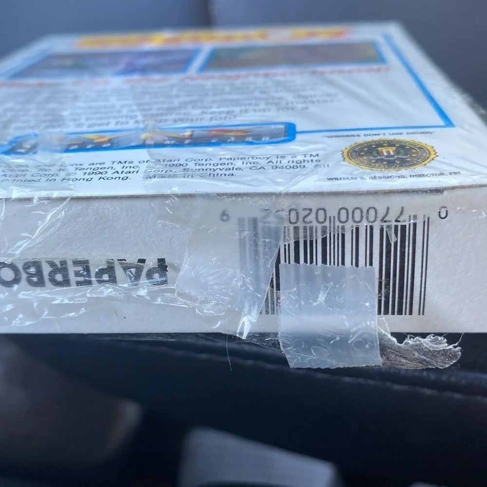 Atari Paperboy original in package
